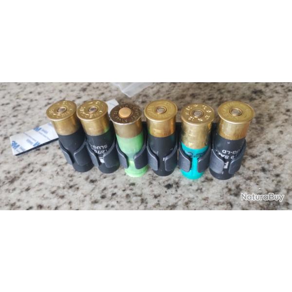 Porte cartouches tactique calibre 12Model en polym�re pas en tissu (1)