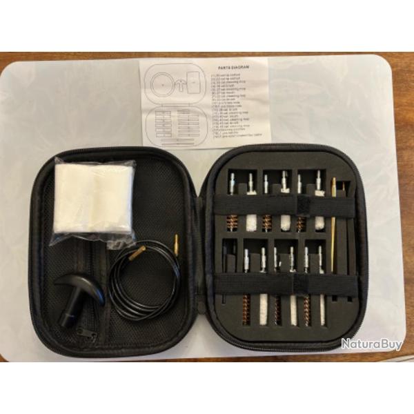 Kit outil de nettoyage arme de poing