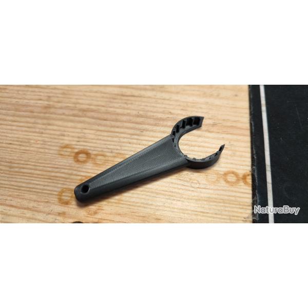 Clef de d�montage pour bague Lee Spline Drive Breech Lock - impression 3D