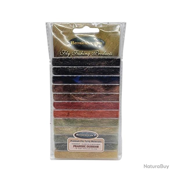 Hemingways dubbing set allround brillant naturel 1305