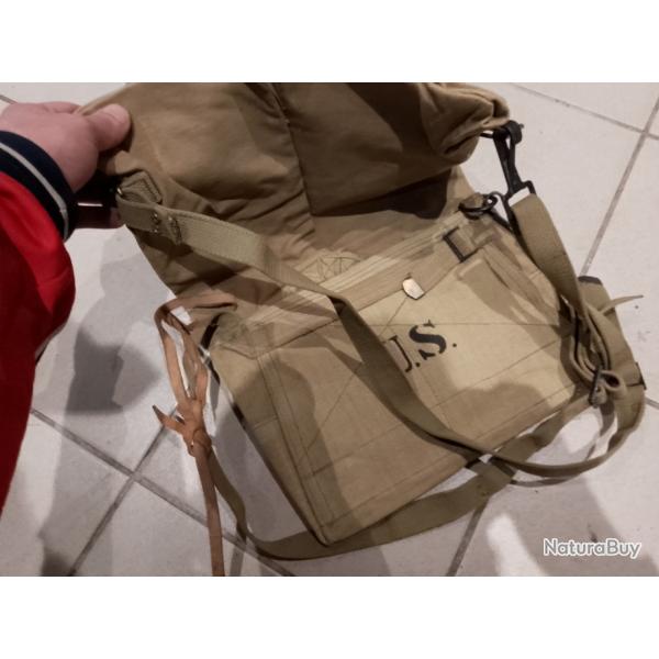 Superbe sac de transport arm�e am�ricaine 1 �re guerre mondiale sac tissus superbe �tat