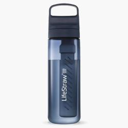 Gourde filtre &agrave; eau Lifestraw Go Series 650 ml bleue