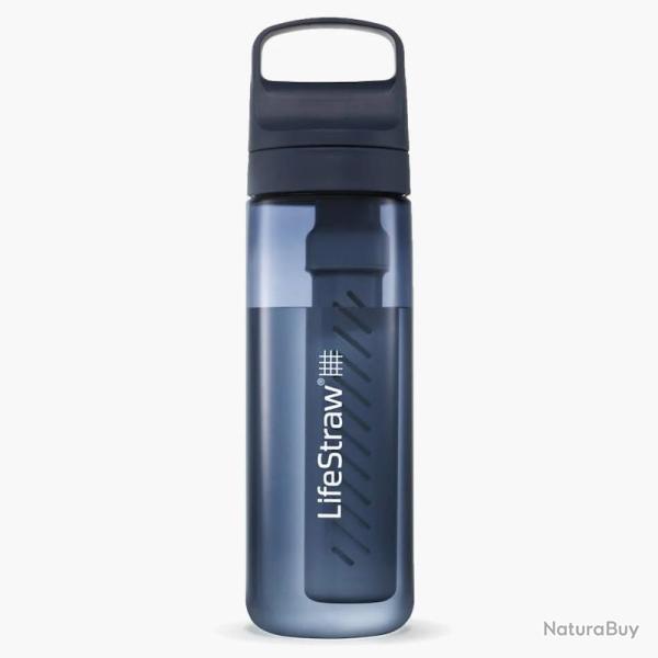 Gourde filtre � eau Lifestraw Go Series 650 ml bleue