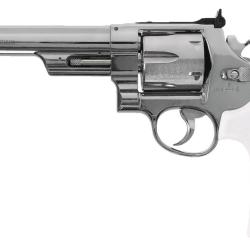 Revolver CO2 S&W 629 trust me nikel&eacute;/blanc cal.4.5mm BB'S 6cps