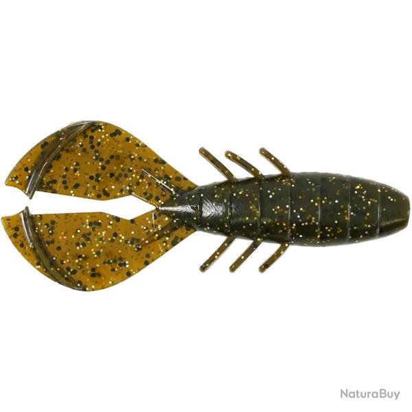 Leurre Souple Missile Baits Chunky D 3,5" - 8,9cm Green Pumpkin Flash 8,9cm par 6