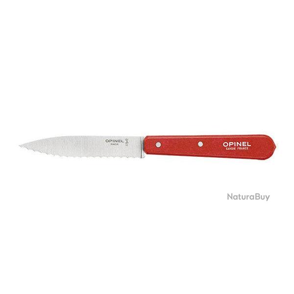 Couteau Opinel  N�113 Office crant� Paysage - Rouge