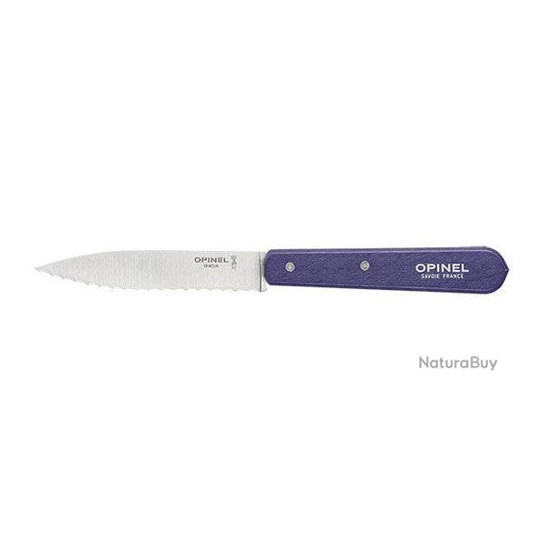 Couteau Opinel  N�113 Office crant� Paysage - Violet