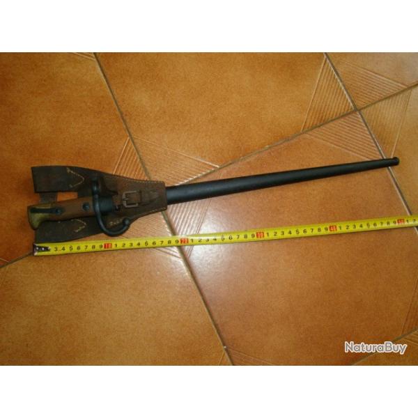 BAIONNETTE SCOLAIRE GRAS