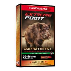 WINCHESTER CAL. 30.06 SPRG EXTREME POINT 150GR / 9.72 GRAMMES