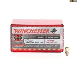 WINCHESTER CAL .17 HMR, SUPER-X RIMFIRE - 1.3GRAMMES