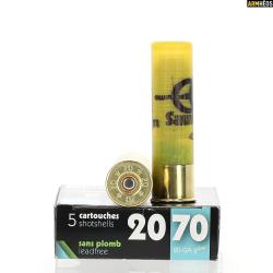 SAUVESTRE CAL .20/70 SANS PLOMB 318GR / 20.6 GRAMMES BOITE DE 5