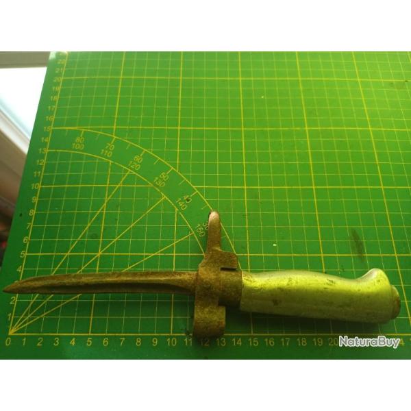 Nettoyeur ba�onnette ww1 Rosalie tranch�e art soldat infanterie pur jus