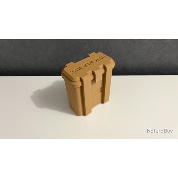 Boite � munitions 338 Win Mag x10