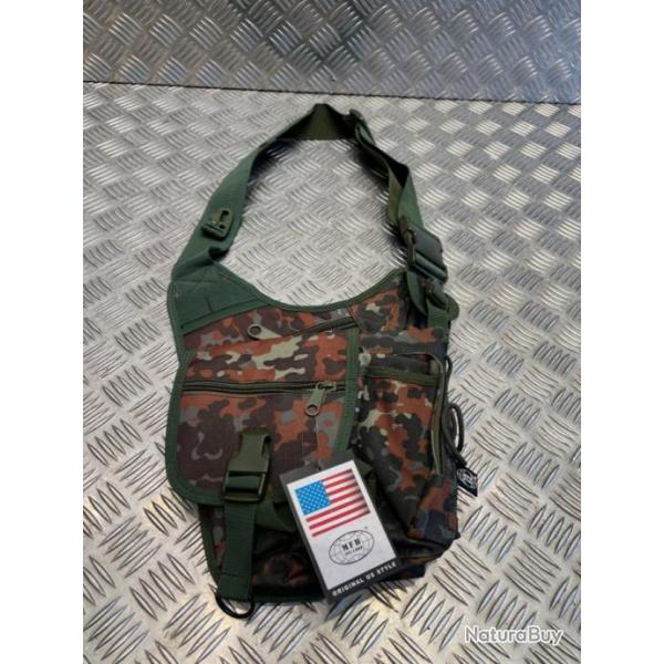 MFH Sacoche militaire en bandouli�re bw camo shoulder bag