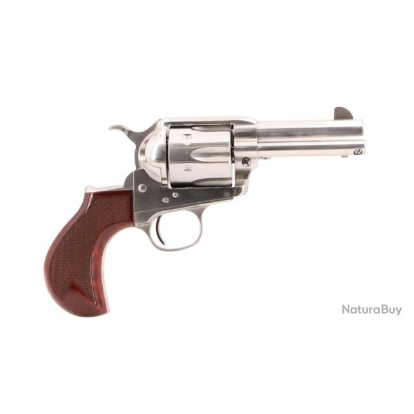 UBERTI - REVOLVER 1873 THUNDERER 45COLT 31/2" INOX BOIS QUADR LASER MART SPKENDA.L SH STR