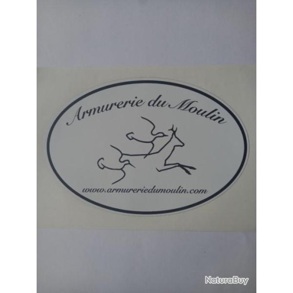 Autocollant chasse armurier