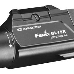 Lampe tactique Fenix GL19R 1200LM port&eacute;e 210 rechargeable