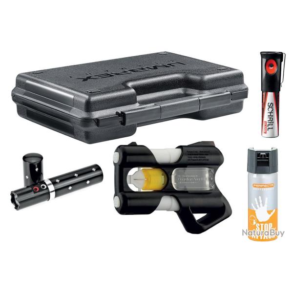 Pack d�fense ! Guardian Angel + a�rosol + alarme + shocker