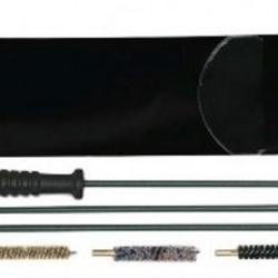 Kit de nettoyage pour carabine de cal. .22 - 3 tiges gain&eacute;es - pochette