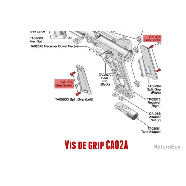 Vis de grip 98-ft12 - 11725