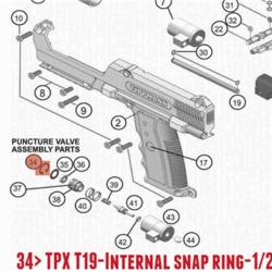 TPX T19-Internal snap ring-1/2