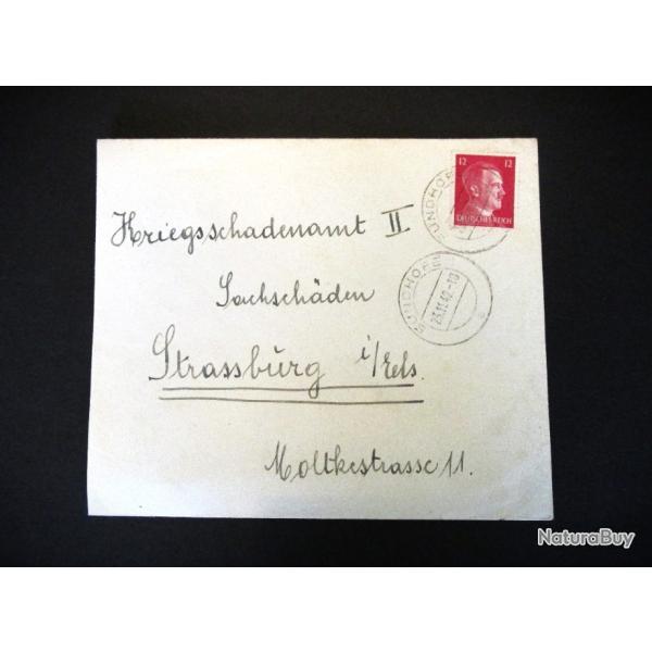 Tr�s int�ressante enveloppe WW 2