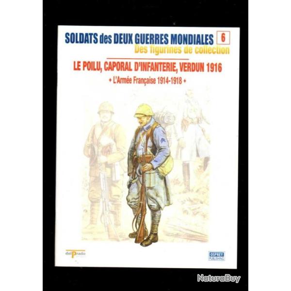 l'arm�e fran�aise 1914-1918 del prado-osprey fascicule soldats des deux guerres mondiales 6