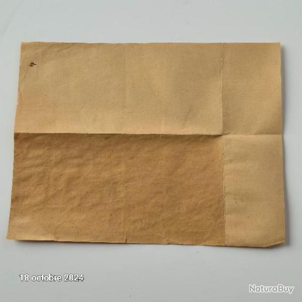 Certificat d'arrt de paiement de la somme sur les carnets de pcule relatif, 1918