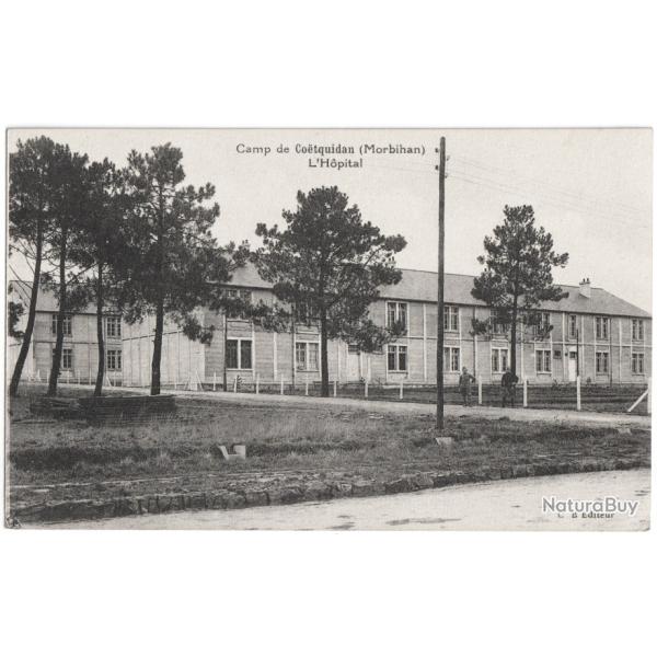 CPA MILITARIA  -  CAMP DE CO�TQUIDAN  -  L'H�PITAL