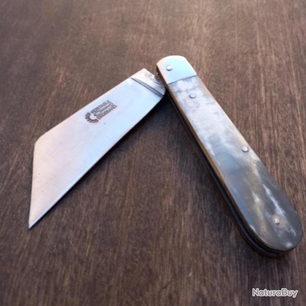 Joli Couteau R�gional DONJON LANGRES  V�RITABLE CUILL�RE BROSSARD Manche en Corne