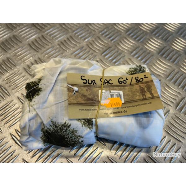 Housse pour sac � dos 80 L Mil-Tec - Snow Camo