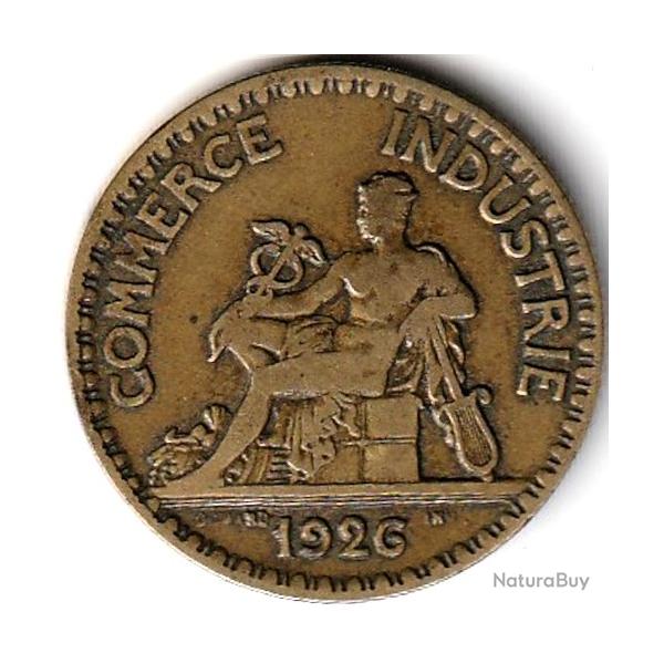 Pi�ce de Monnaie France 2 francs Chambre de commerce 1926