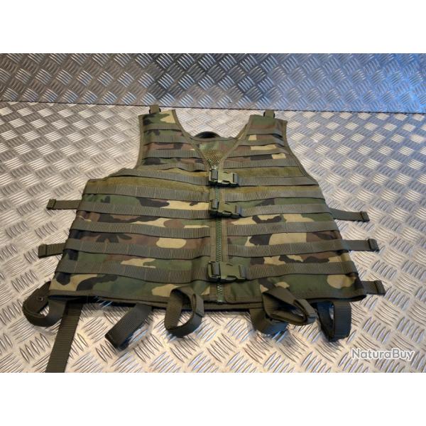 Gilet tactique light camo syst�me Molle mfh airsoft paintball