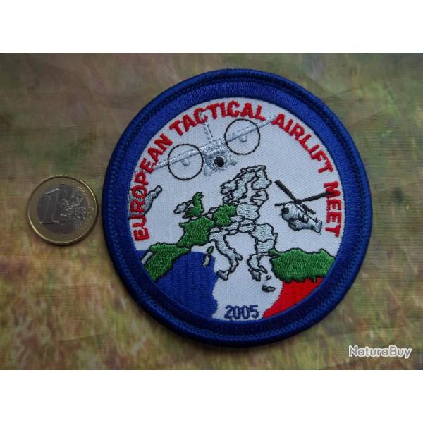 �cusson militaire air european tactical airlift meet 2005 insigne tissu ETAP