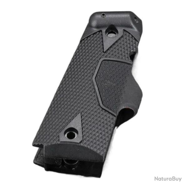 Plaquette de crosse style 1911 avec pointeur laser int�gr� - Noir