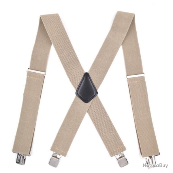 Bretelles de chasse kaki - LIVRAISON GRATUITE