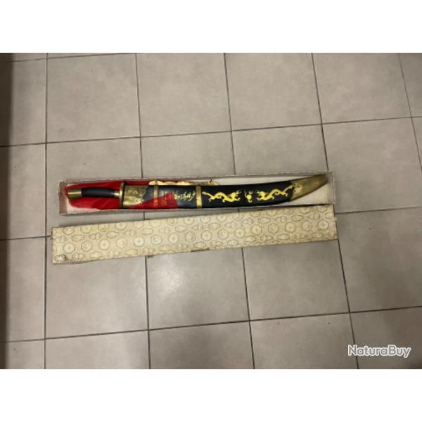 Sabre Chine dans bo�te d origine