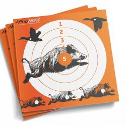 Cible 14 x 14 cm lot 10 pieces Pro Hunt