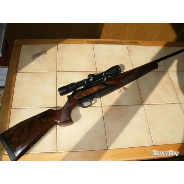 BROWNING Bar MK3 z�nith wood aff�t, montage amovible et lunette BUSHNELL