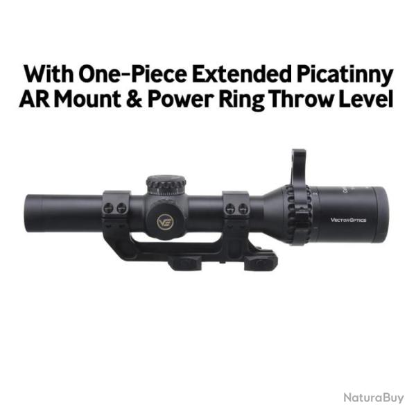 Vector Optics Continental 1-6X24T Mod�le 4 Paiement en 3 ou 4 fois -