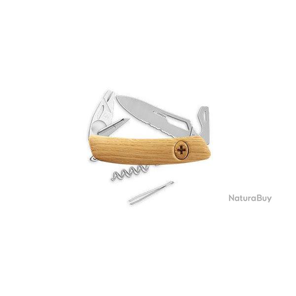 Couteau Swiza SHO3 Tire-Tique Allmat - Ch�ne