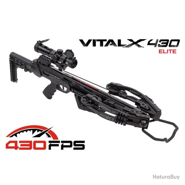 Arbalte  poulies Killer Instinct Vital-X Elite 430 FPS 195 LBS