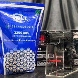 PACK PR&Ecirc;T A TIRER PISTOLET - "HECKLER&KOCH VP9" SPRING- Cal BBS 6MM