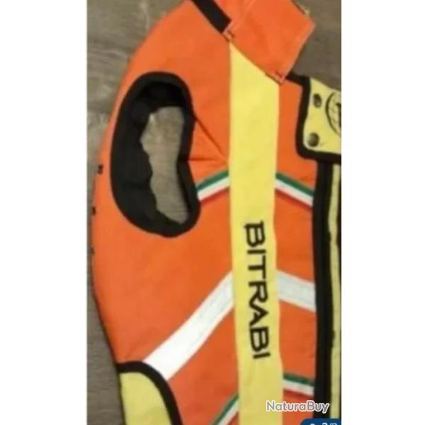Vend 2 gilets chasse pour chiens occasion marque BS planet Bitrabi