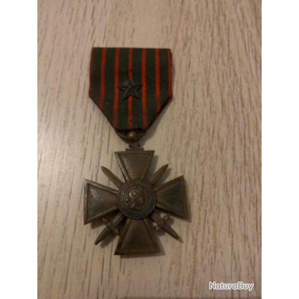 CROIX DE GUERRE FRAN�AISE 14-18 (1/2)