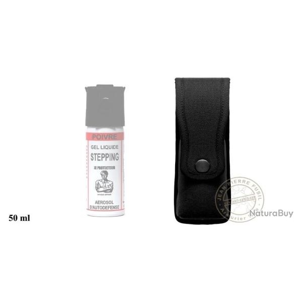 Etui porte a�rosol anti agression en polyester 50 ml