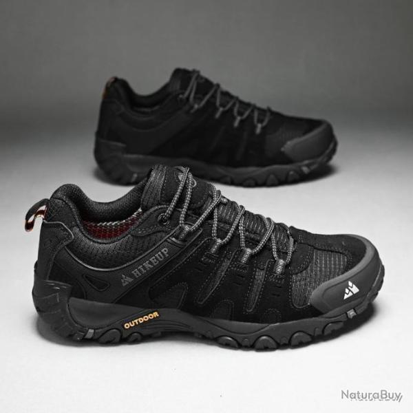 CHAUSSURES BASSE RANDONN�E ET CHASSE R�SISTANTE ET CONFORTABLE - NOIRE