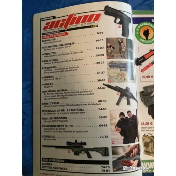 Revue ACTION  No 397 ( Janvier- F�vrier 2021 ) �tat neuf
