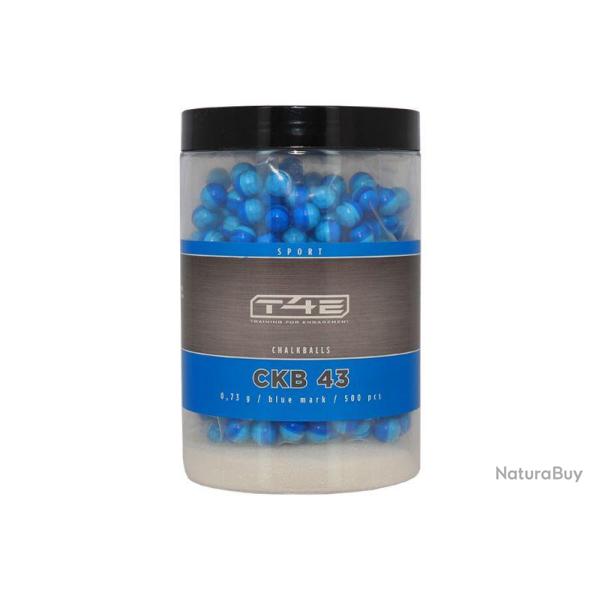 Billes craie bleues cal .43 Umarex