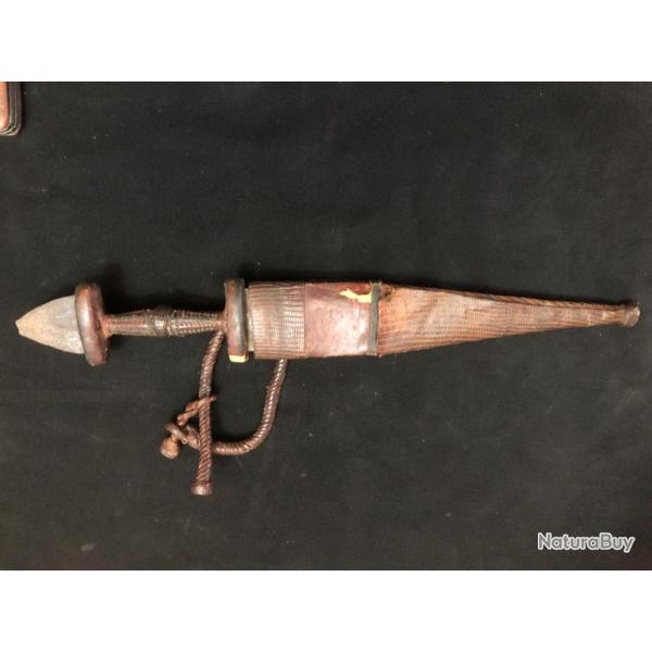 poignard couteau dague tribal africain touareg